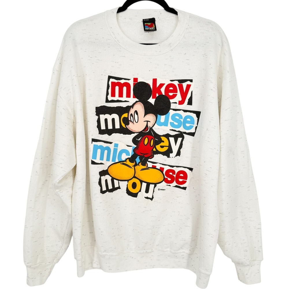 Vintage Mickey Unlimited Disney Mickey Mouse Graphic Sweatshirt XL Made in USA
